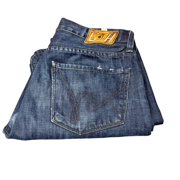 Citizens of Humanity Jeans Mens 32 (33x29 ACTUAL) Evans Relaxed Fit Blue Denim - Picture 1 of 11